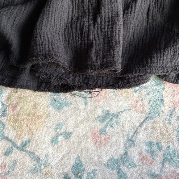 Aerie Black Tie-Back swim coverup - Picture 4 of 4